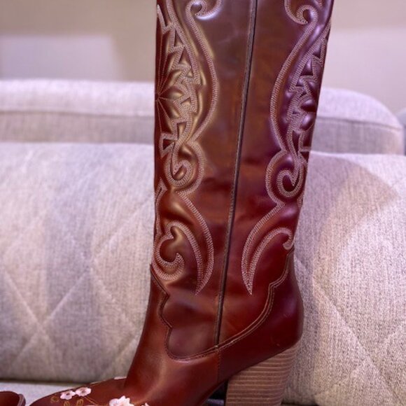 Rodeo Ready Steve Madden Lashes Cowboy boot - Picture 5 of 10